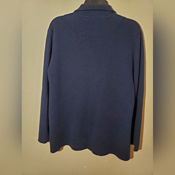 J.crew Merino Wool Sweater Blazer Size M - Picture 7 of 11